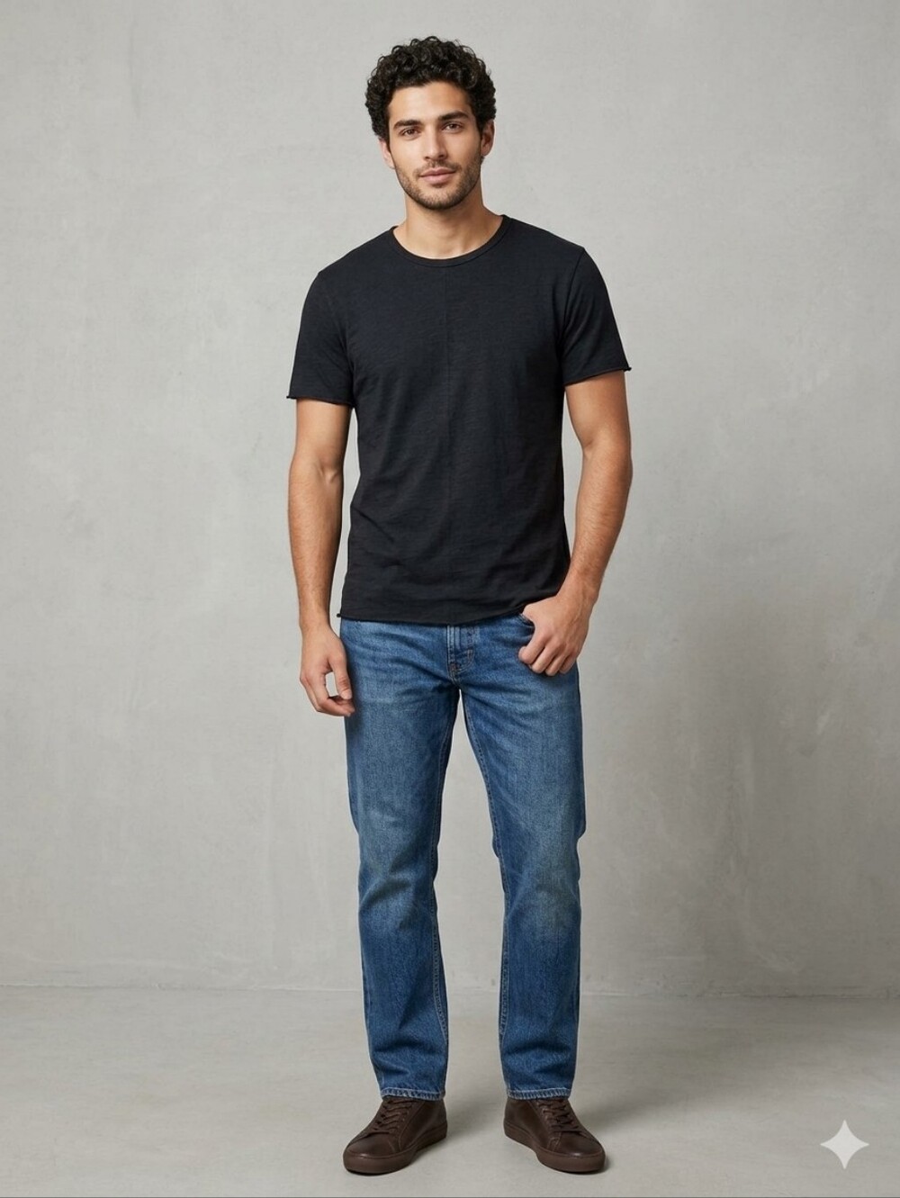 Rag & Bone Mens Classic Slub Tee-M